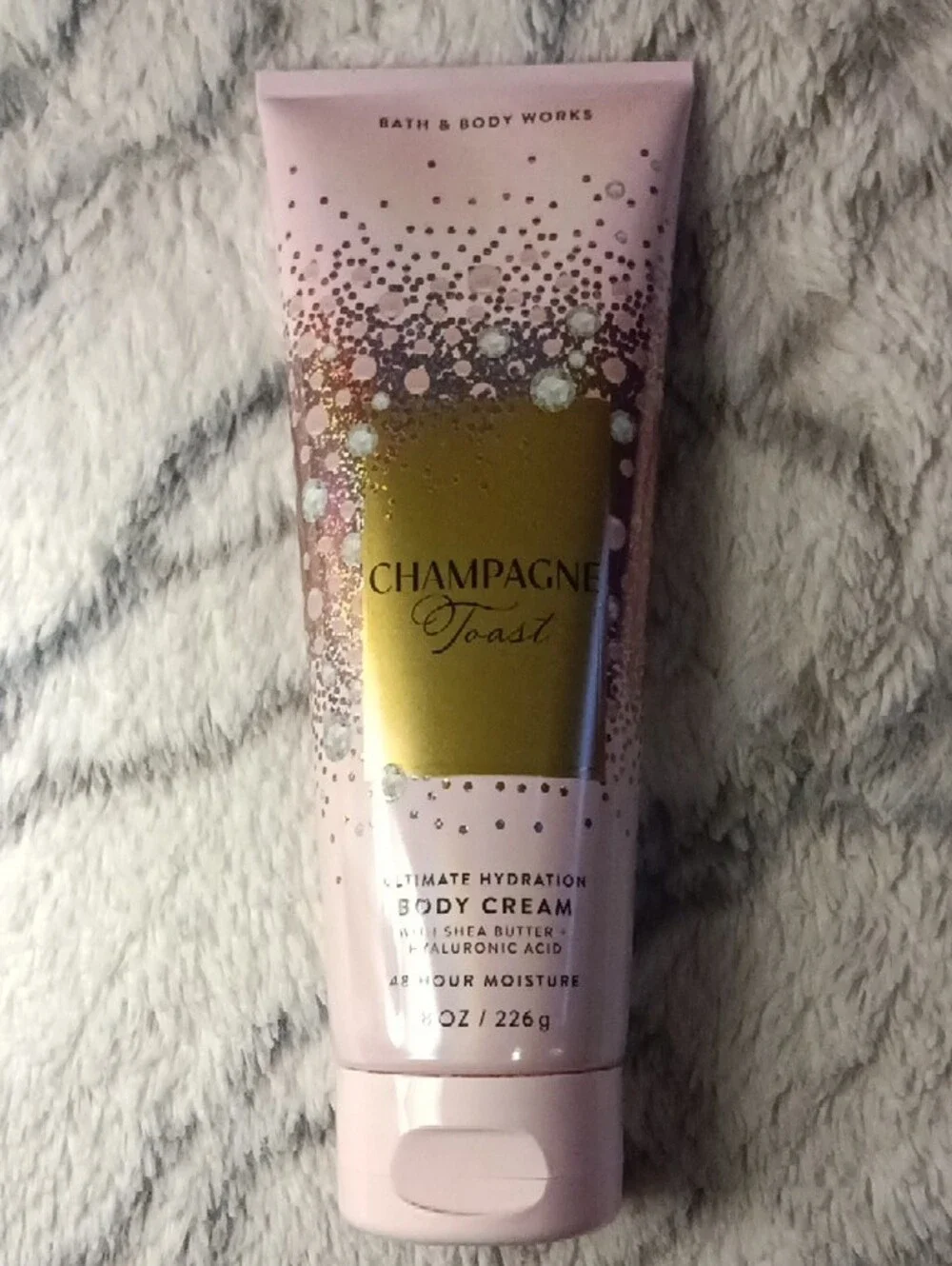 Bath & Body Works Champagne Toast Body Cream - Pink & Gold